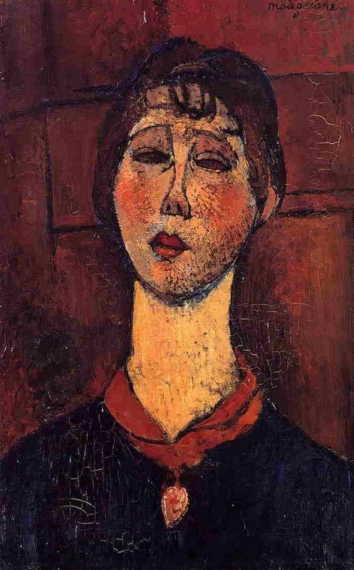 Amedeo Modigliani - 113, Ritratto della signora Dorival, Kunstmuseum Basel Gegenwart, Basilea